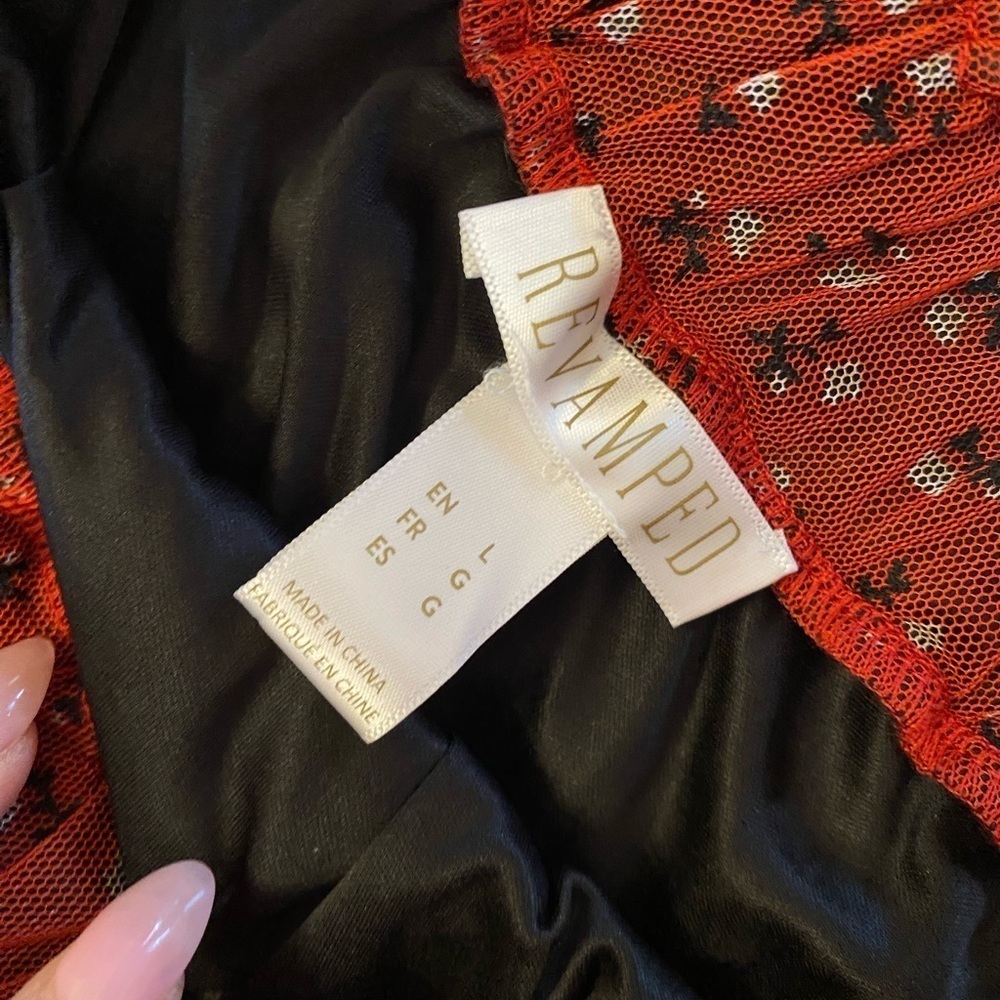 Revamped size Large midi length skirt - Picture 3 of 7